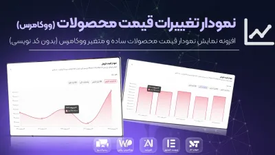 افزونه نمودار قیمت ووکامرس | نمایش چارت تاریخچه قیمت محصولات ساده و متغیر