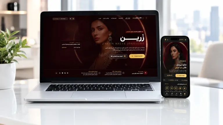 طراحی سایت خرید و فروش طلا آنلاین